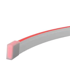 Неон гибкий 10x4 24В 9,6 Вт/м Red IP67 5м 432039