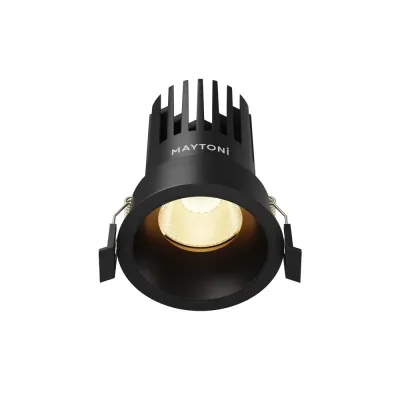 Встраиваемый светильник Dip DL117-15W-2.7K-B Черный