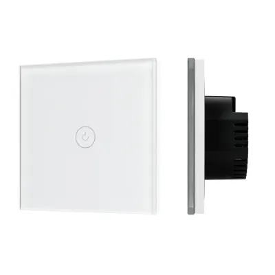 Выключатель сенсорный SWT-OMALI-S01-ZB-WH 250V, 10A, Zigbee Стекло