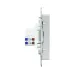 Механизм розетки RJ45 - 2шт, (cat5), алюминий Эпика EKF