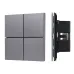 Панель кнопочная Grey BUS Frameless IARL IP20 металл 2 года KNX-304-23-IN INTELLIGENT