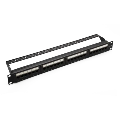 Патч-панель 19'. 24 порта RJ-45. UTP. 6. 1U