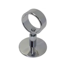 Держатель для п/с с кольцом кругл 1 отв 1' хром Luxon, шт
