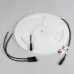 Лента светодиодная герметичная WAVE-TOP-PU-H120-10x10mm 24V RGB (10 W/m, IP68, 5m, wire x2) (ARL, вывод боковой, 3 года)