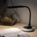 Настольный светильник ЭРА NLED-481-10W-BK светодиодный с RGB ночником черный