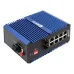 Коммутатор промышленный неуправляемый U-2GX/SFP-8GTP, 2 порта 1000Base-X SFP, 8 портов 10/100/1000Base-T(X) RJ45 c PoE, монтаж на динрейку TSX EKF