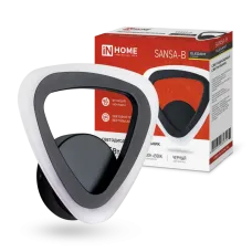 Светильник светодиодный ELEGANT SANSA-B 15Вт 230В 3000-6500K 1200Лм STEP COLOR черный IN HOME