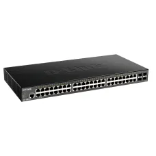 Коммутатор управляемый L2 48 портов 10/100/1000 Мб/с, 4хSFP+