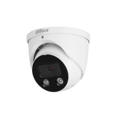Видеокамера IP уличная 4Мп купольная ИК-50м/LED-40м PoE с ИИ (2.7-13.5мм)