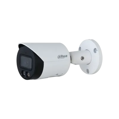 Видеокамера IP 2Мп цилиндрическая уличная IP67 ИК/LED-30м с PoE (2.8мм)