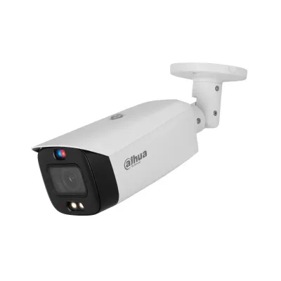 Видеокамера IP уличная 8Мп цилиндрическая ИК-50м/LED-40м PoE с ИИ (2.7-13.5мм)