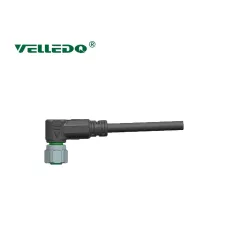 Соединитель кабельный M12-F05S-10.0PVC/BK (розетка)