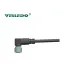 Соединитель кабельный M12-F05S-2.0PVC/BK (розетка)