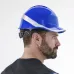 Каска защитная DIAMOND VI WIND из ABC с вентиляцией синего цвета