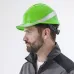 Каска защитная DIAMOND VI WIND из ABC с вентиляцией зеленого цвета