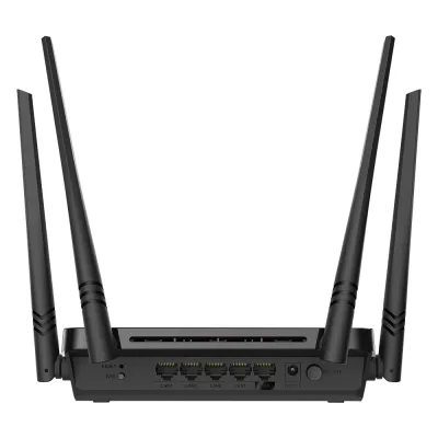 Роутер AC1200 Wave 2 1хWAN, 4хLAN, до 1167 Мб/с, 2.4-5 ГГц, MU-MIMO и EasyMesh