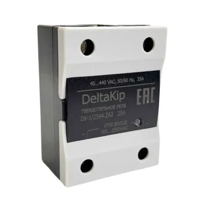 Реле твердотельные однофазные общепромышленные DK-HD2544.ZA2. 25А. 90...250VAC