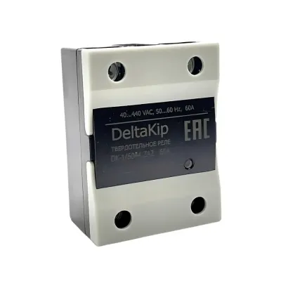 Реле твердотельные однофазные общепромышленные DK-HD6044.ZA2. 60A. 90...250VAC