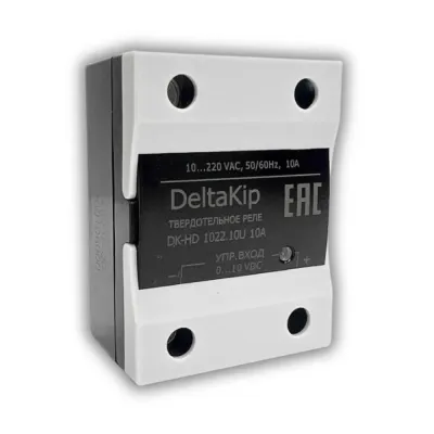 Реле твердотельные однофазные для регулирования напряжения DK-HD1022.10U. 10А. 0…10В