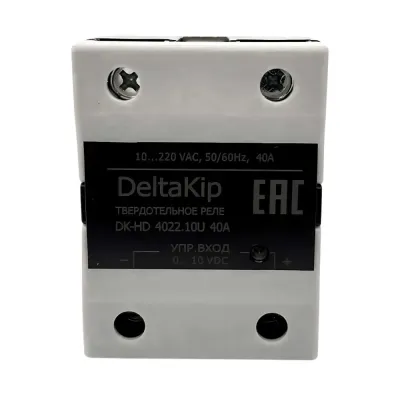 Реле твердотельные однофазные для регулирования напряжения DK-HD4022.10U. 40А. 0…10В