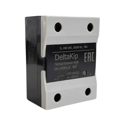 Реле твердотельные однофазные для регулирования напряжения DK-HD4044.LA. 40А. 4...20 А