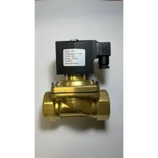 Соленоидный клапан нормально закрытый прямого действия DK-2W31 Ду 40. латунь. Viton. SD01H. 220 V AC
