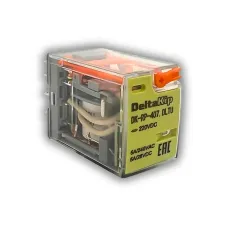 Промежуточные реле DeltaKip серии DK-RP (407.DLTU, 4 конт., 220V DC)