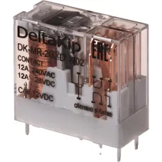 Промежуточные реле в компактном корпусе (2-контактные) DK-MR-202D [M02], 12V DC, 12A, IP68
