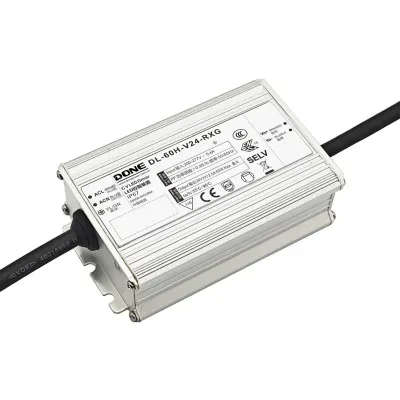 Драйвер 60Вт 24V для светодиодной ленты DONE POWER DL-60H-V24-RXG IP67 105x63x32 мм
