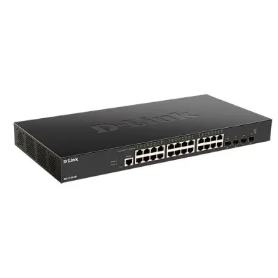 Коммутатор настраиваемый L2 28 портов, 24хRJ45 10 Гб/с, 4хSFP28