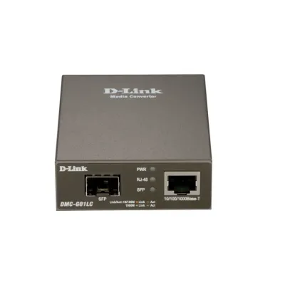 Медиаконвертер 1хSFP, 1хRJ45, 100/1000 Мб/с