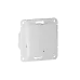 ATLASDESIGN SMART ВЫКЛЮЧАТЕЛЬ 1-клавишный с опциональной нейтралью., Zigbee, сх.1, L(N), 10А, мех., БЕЛЫЙ