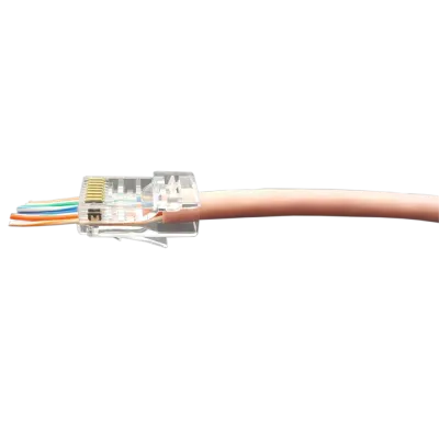 Вилка RJ45 Q-PLUG кат. 5e UTP для полевой установки без цвета уп. 50 шт
