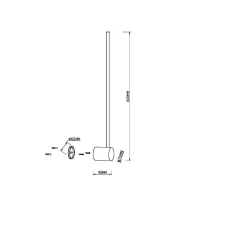 Светильник настенный (бра) Light stick 3000К 7Вт MOD237WL-L6BS3K