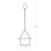 Светильник подвесной  Maytoni Ambience MOD280PL-L30B3K LED 30W Черный