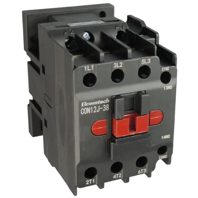 Контактор накладной 38A 1NO 1NC 220VAC (пускатель 1НО 1НЗ 220В)