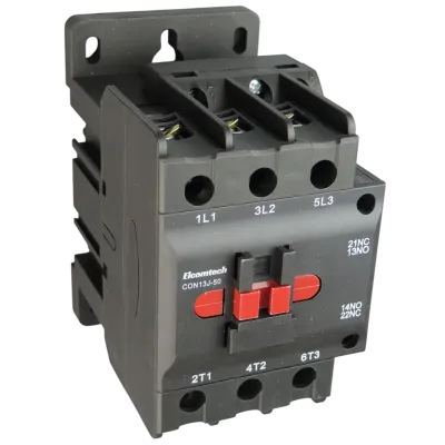 Контактор накладной 50A 1NO 1NC 220VAC (пускатель 1НО 1НЗ 220В)