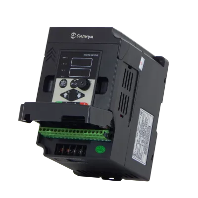 Преобразователь частоты SL9-M-G3E-1d5/P3E-2d2 1,5/2,2 кВт общепром/насос,вентилятор 3,8/5,1А общепром/насос,вентилятор 380В съемный пульт управления тормо