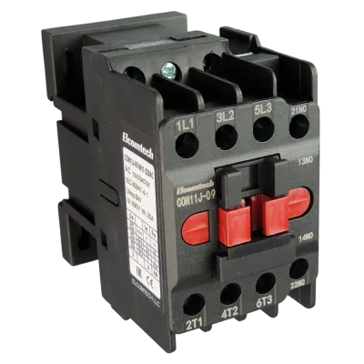 Контактор накладной 9A 1NO 1NC 220VAC (пускатель 1НО 1НЗ 220В)