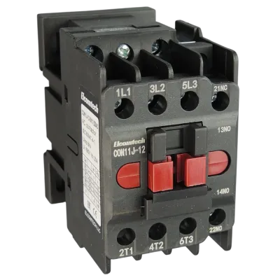 Контактор накладной 12A 1NO 1NC 220VAC (пускатель 1НО 1НЗ 220В)
