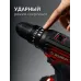 Дрель-шуруповерт ударная 20 В, 40 Н·м, 2 АКБ LMS 2 А·ч, сумка