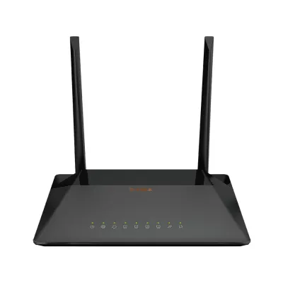 Роутер N300 VDSL2 с поддержкой ADSL2+, 1xDSL (RJ11), 4xLAN 10/100BASE-TX, до 300 Мб/с, 2.4 ГГц