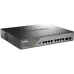 Коммутатор управляемый L2, PoE, 8x10/100/1000Base-T, 2x1000Base-X SFP, 242 Вт