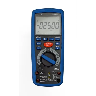 Измеритель сопротивления изоляции с True RMS мультиметром DT-9985