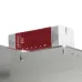 Блок распределительный, зажим push-in, 10 точек подключения 2,5 кв.мм, красный