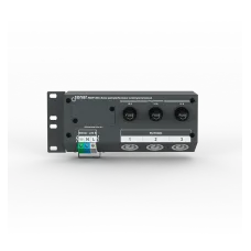 Sonar RDIP-050A (v2) - блок распределения основного питания 220В 50Гц, с креплением на заднюю раму шкафа, 1 вход -3 винтовые зажимные клеммы (земля-фаза-н