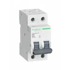 Выключатель автоматический двухполюсный 63А B 4.5kA 230В City9 Set