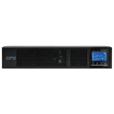 Источник бесперебойного питания Pro OnLine 6000 230В-192В Rack Tower,6000 ВA/4800 Вт, 1Ф/1Ф, 2U, LED-дисплей, без АКБ, Клеммная колодка, з/у 6А, DC 192В, RS232, USB, ModBus|SNMP(опци