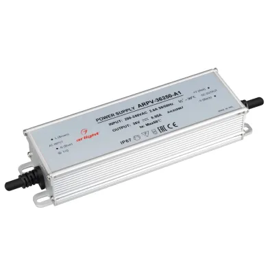 Блок питания ARPV-36250-A1 (36V, 6.95A, 250W) ( IP67 Металл, 3 года)