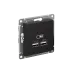 Розетка ATLASDESIGN USB 5В 1 порт x 2,1 А 2 порта х 1,05 А механизм карбон